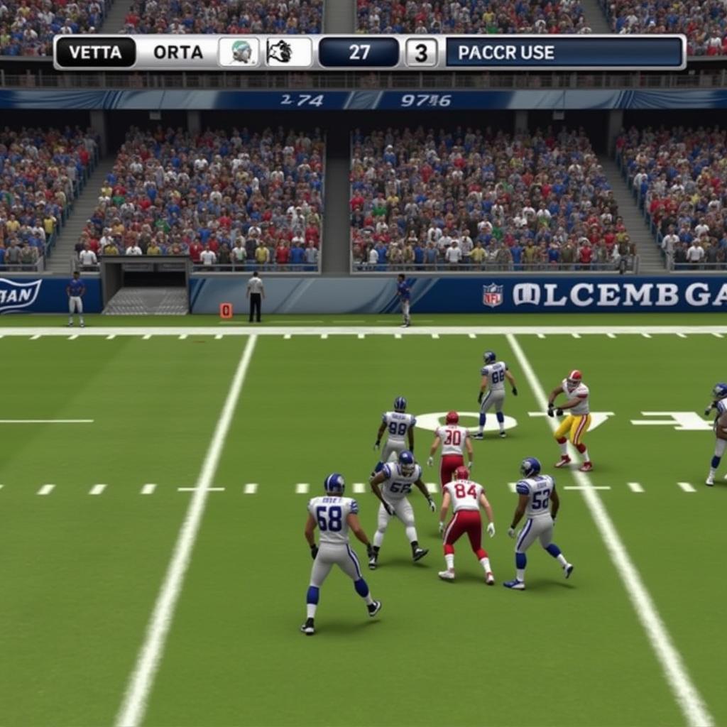 Madden NFL 2008 Gameplay Screenshot 