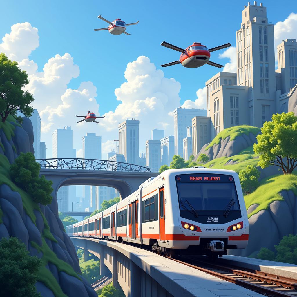 Mass Transit Game Future Transportation