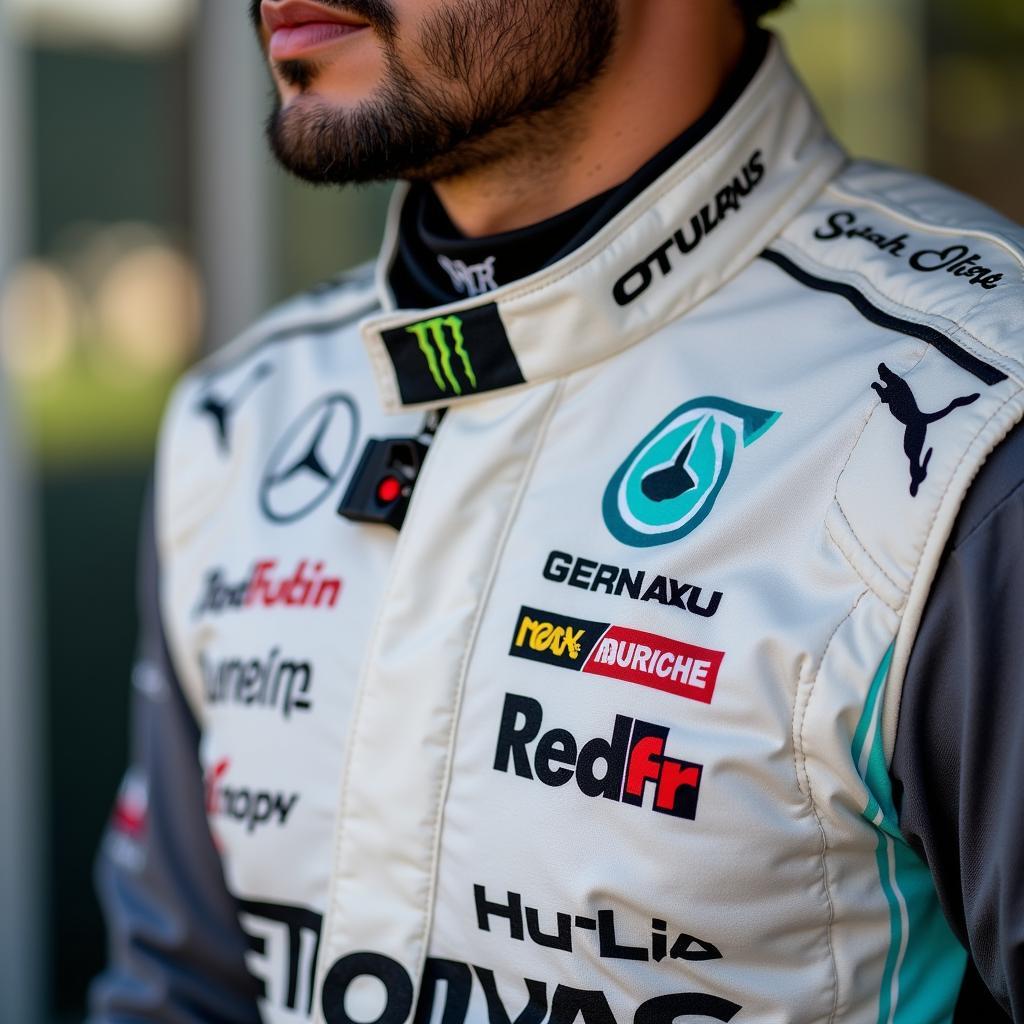 Yamal in Mercedes Racing Suit