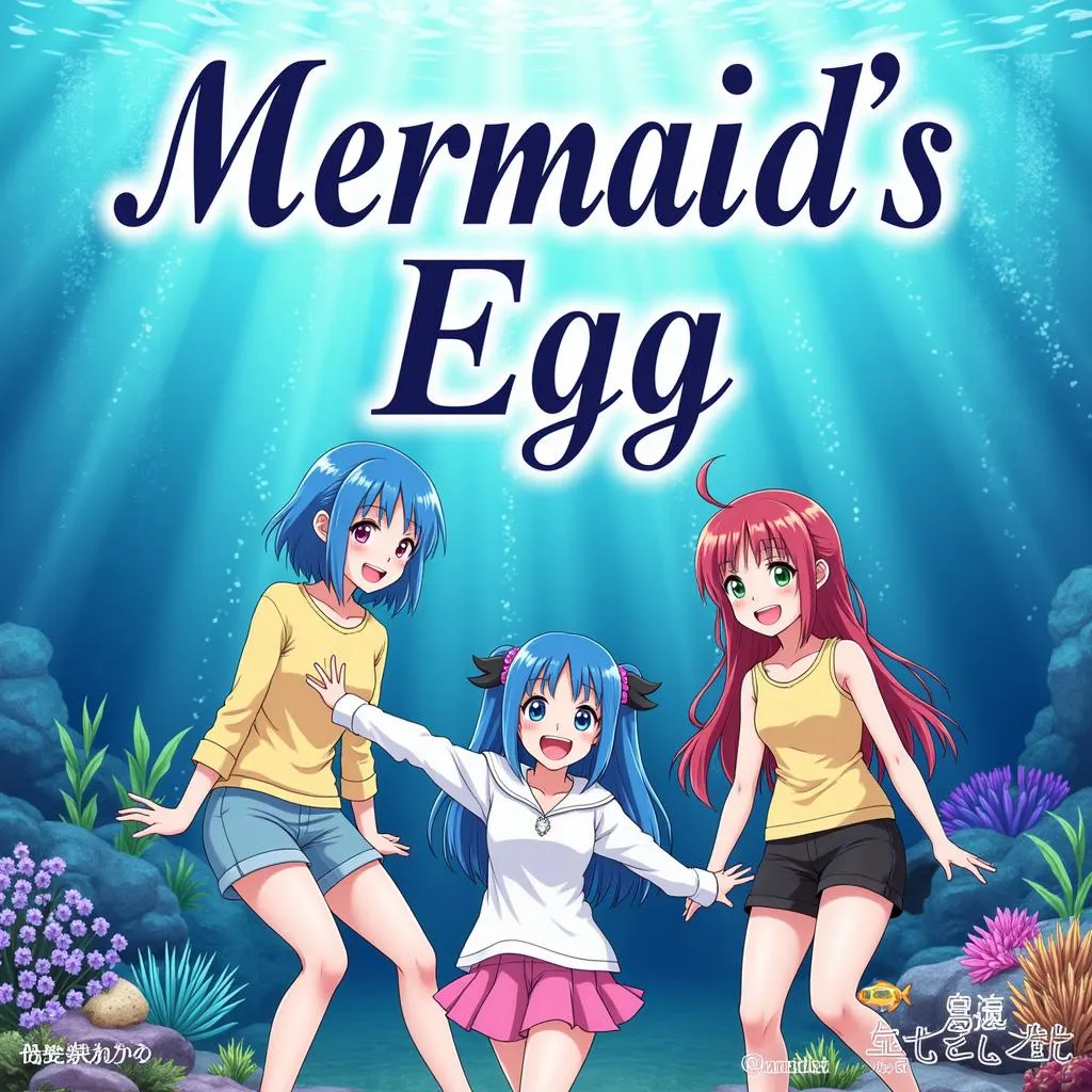 Mermaid's Egg manga cover art