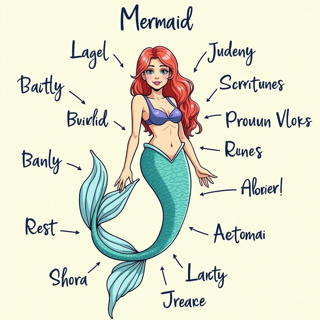 Mermaid names in different cultures