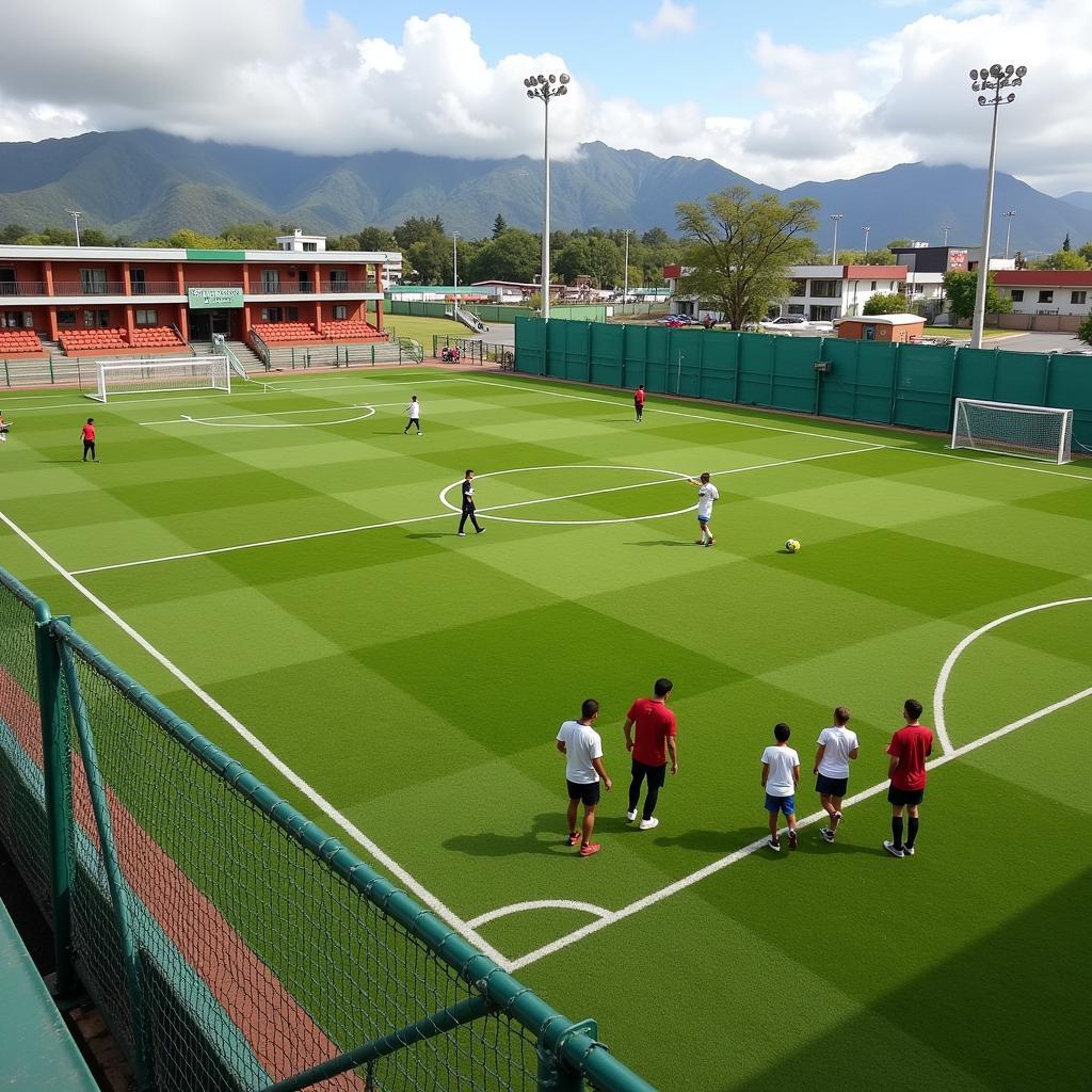 Modern Training Facilities at a Mexican Youth Academy