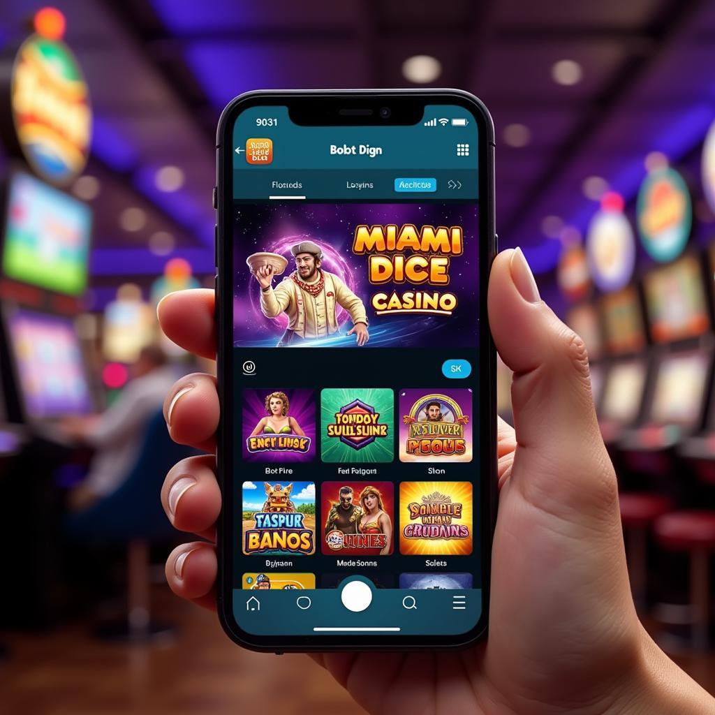 Miami Dice Mobile Casino