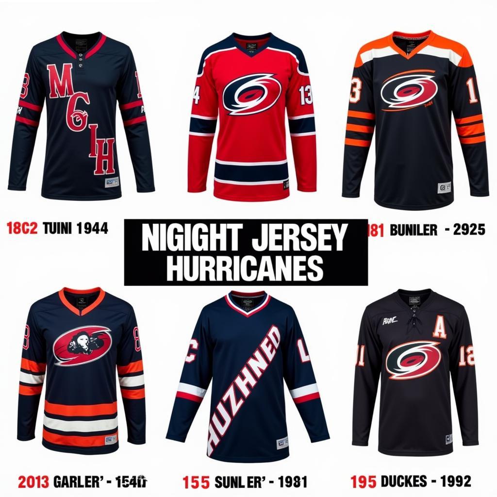 Evolution of Miami Nights Jersey