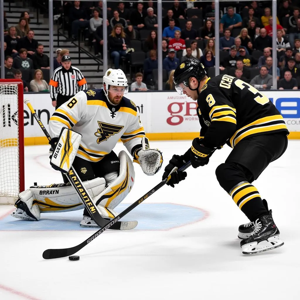 Michigan Tech Defensemen Blocking Shots