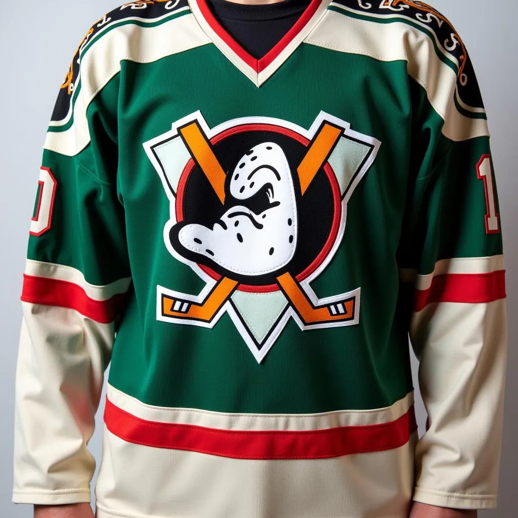 Mighty Ducks Hockey Jersey: A Classic Design