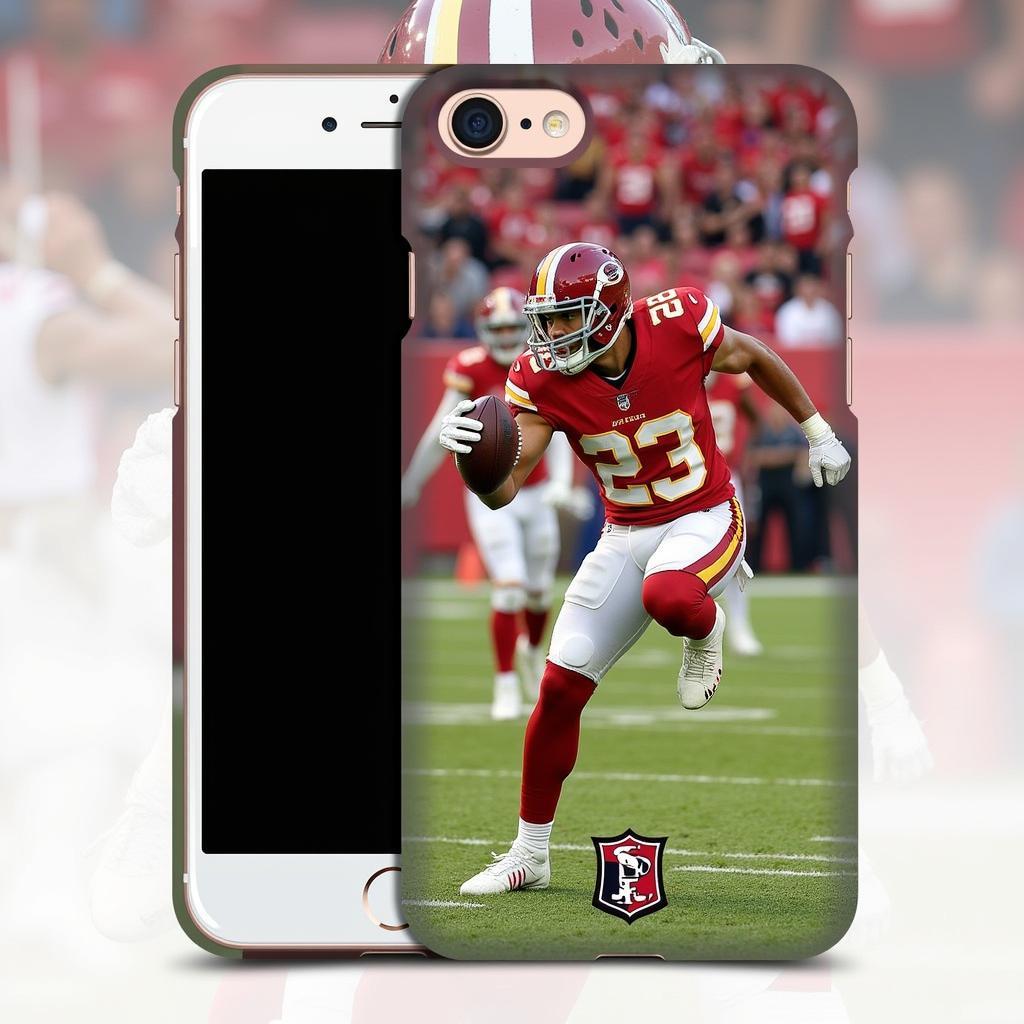 Mike Evans Action Shot Phone Case: Dynamic Design for Buccaneers Fans