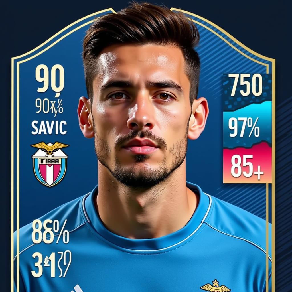 Sergej Milinkovic-Savic FIFA 23 card