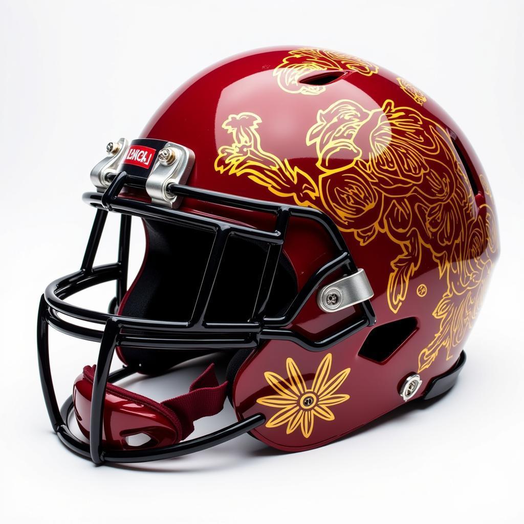 Modern FSU Helmet with Intricate Decal