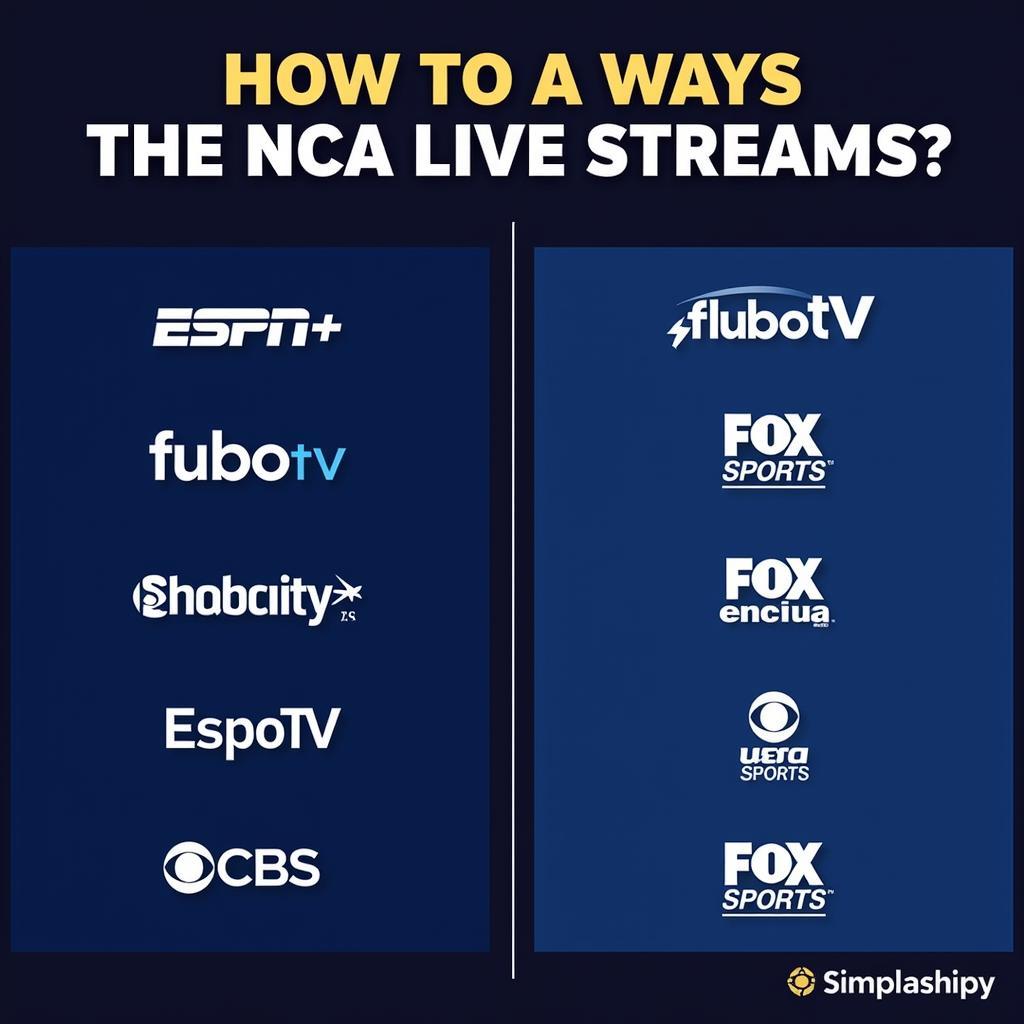 NCAA Live Stream Options