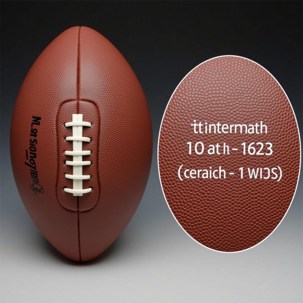 NFL Football Urn with Personalized Engraving