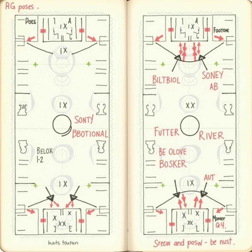 Example of an NFL Offensive Playbook Page