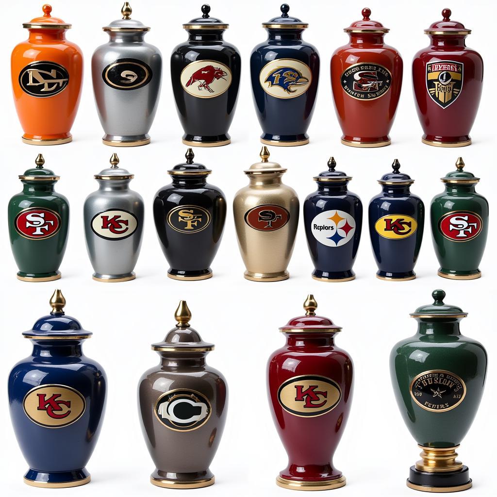 NFL-Themed Urn Collection