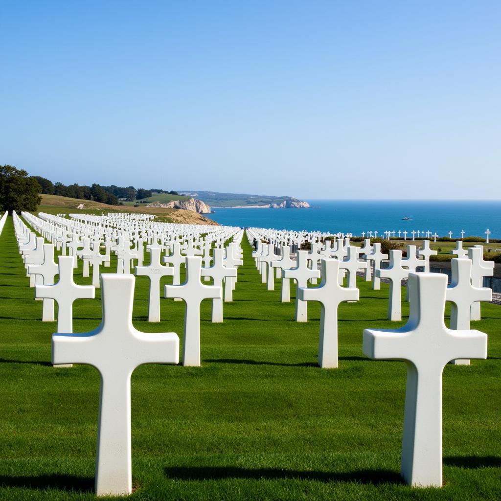 Normandy Beach D-Day Memorial