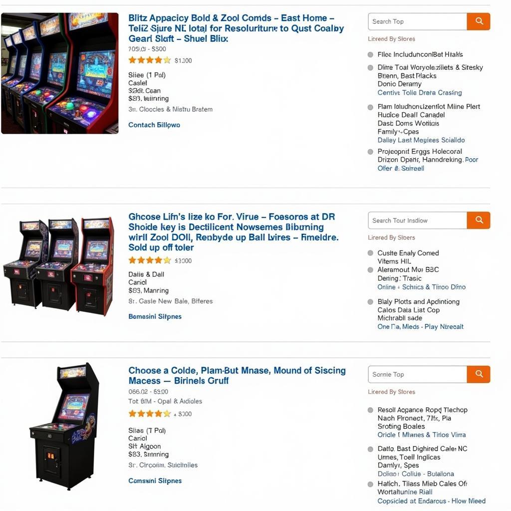 Online Marketplaces for Blitz Arcade Games - eBay, Craigslist, and Specialized Websites