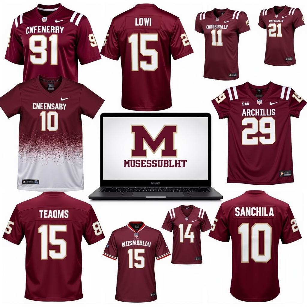 Online Retailers for Custom Mississippi State Football Jerseys