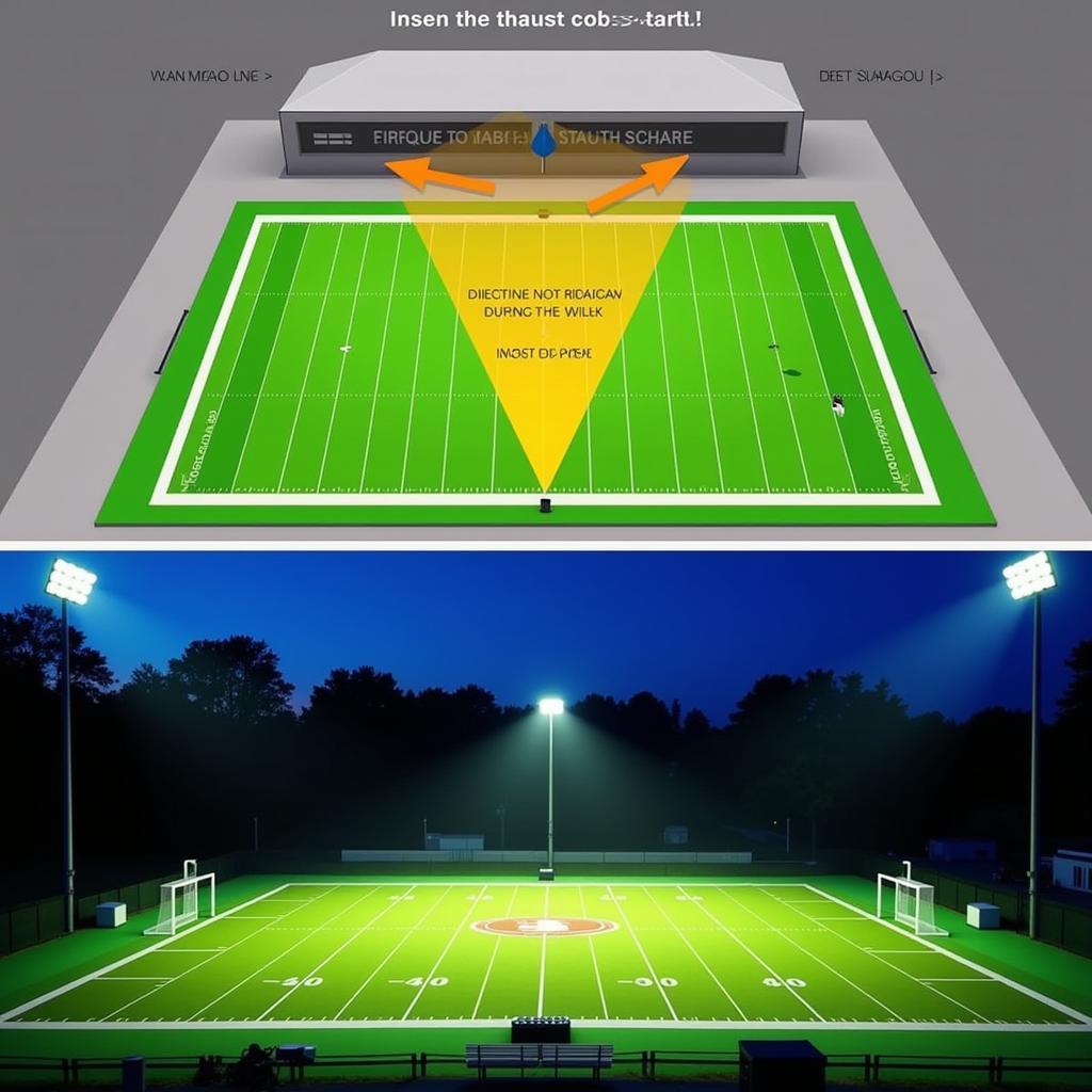 Optimizing Football Field Lighting and Orientation for Enhanced Gameplay