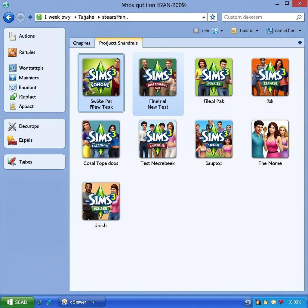 Organized Sims 3 Icons for a Seamless Gaming Experience