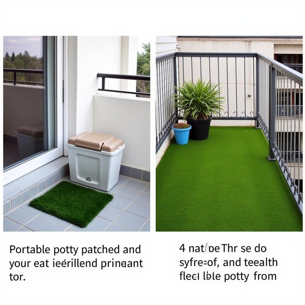 Outdoor Dog Potty Solutions: Portable Patches & Balcony Setups