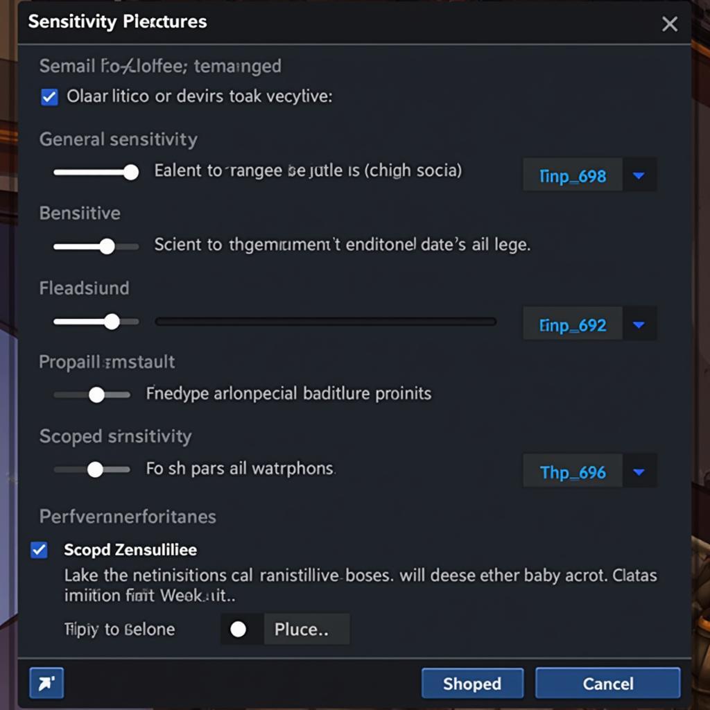 Overwatch Sensitivity Settings