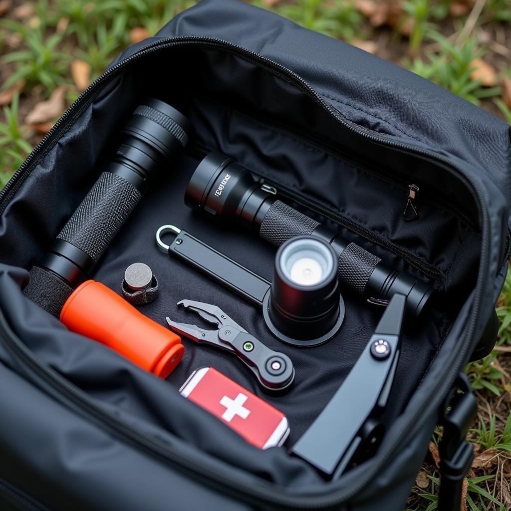 Organized Gear in a Packout Bundle