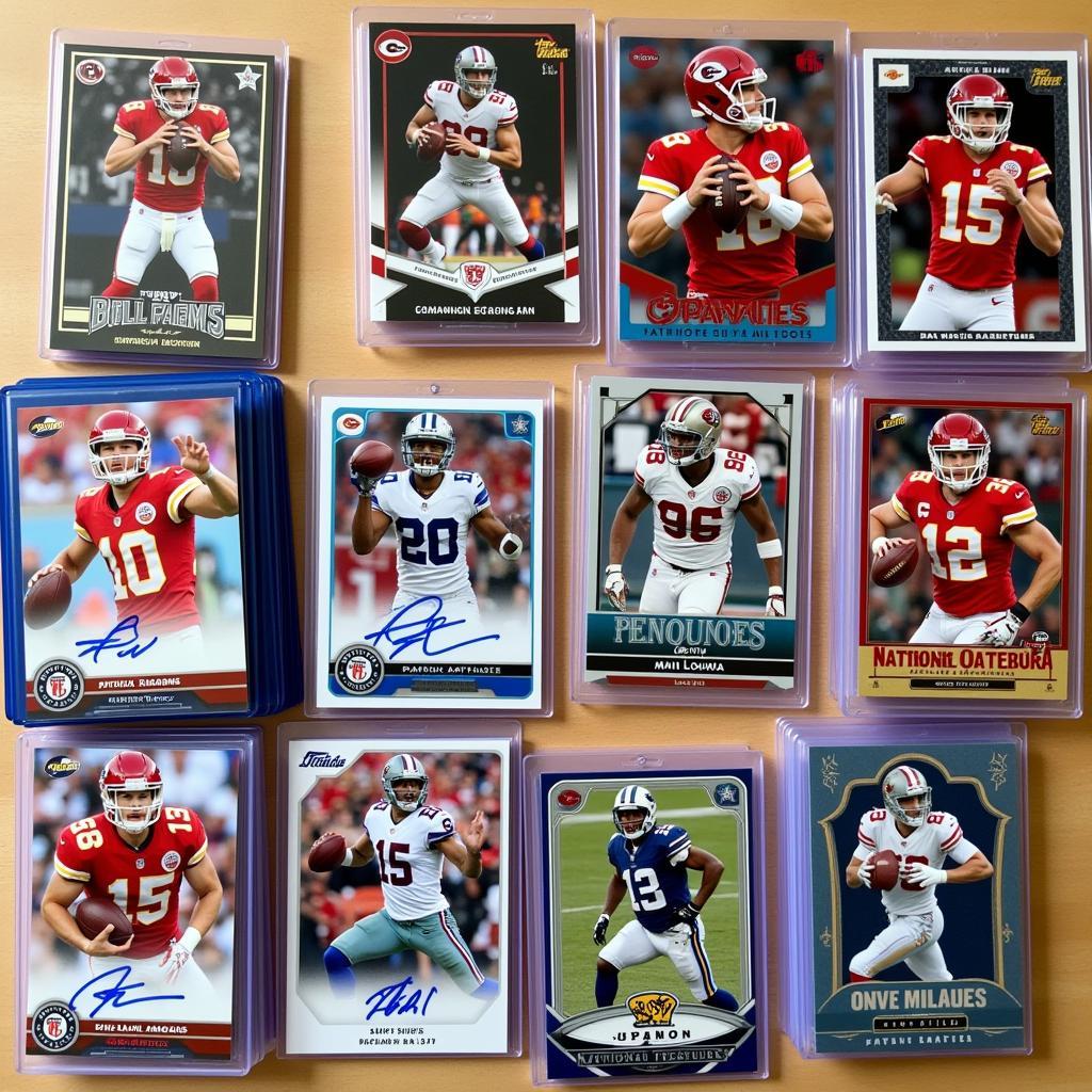 A Diverse Collection of Patrick Mahomes Panini Cards