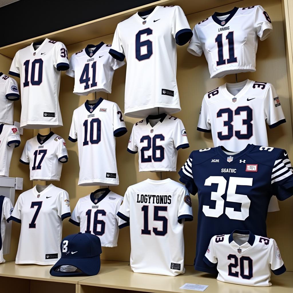 Different Styles of White Penn State Football Jerseys