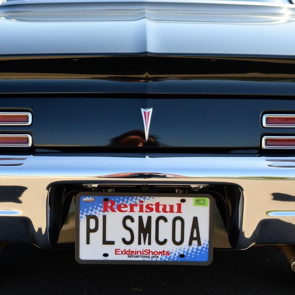 Modern Personalized Plate