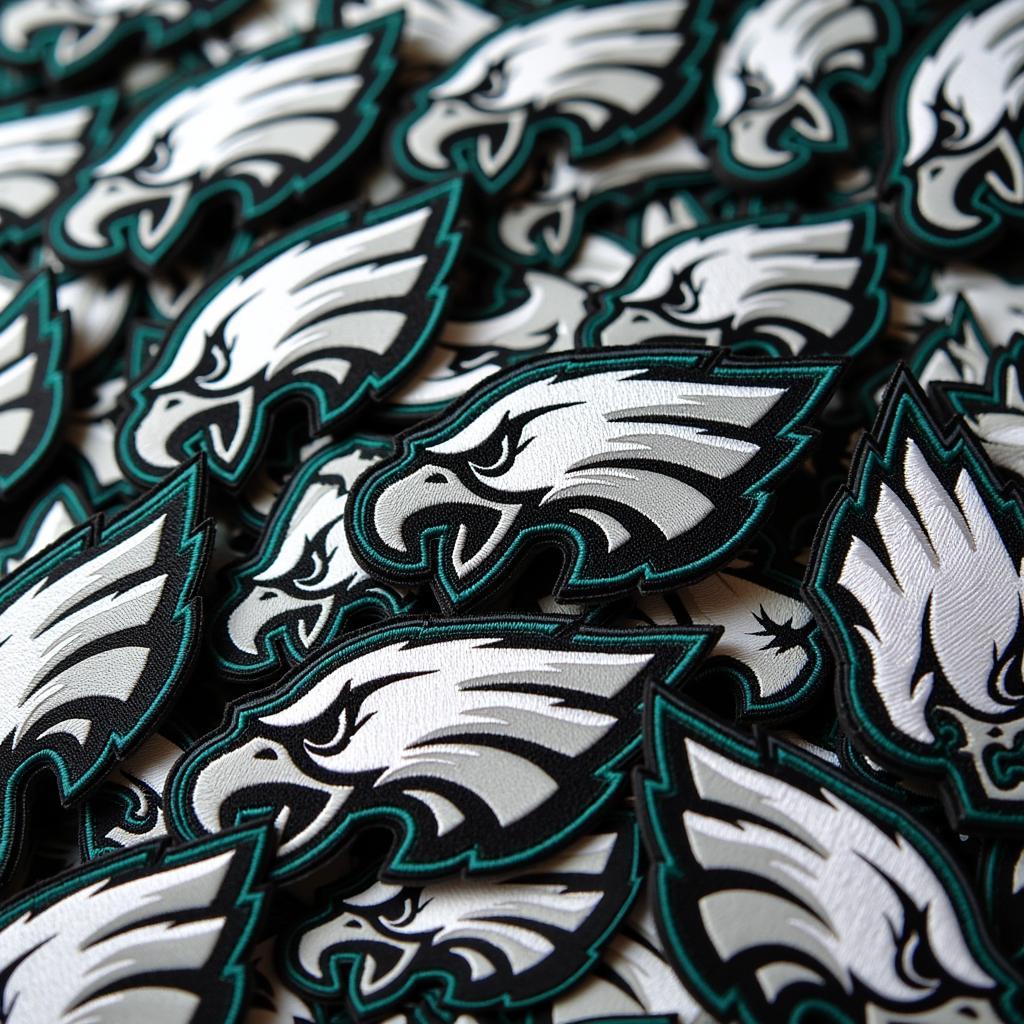 Philadelphia Eagles Logo Patch Collection