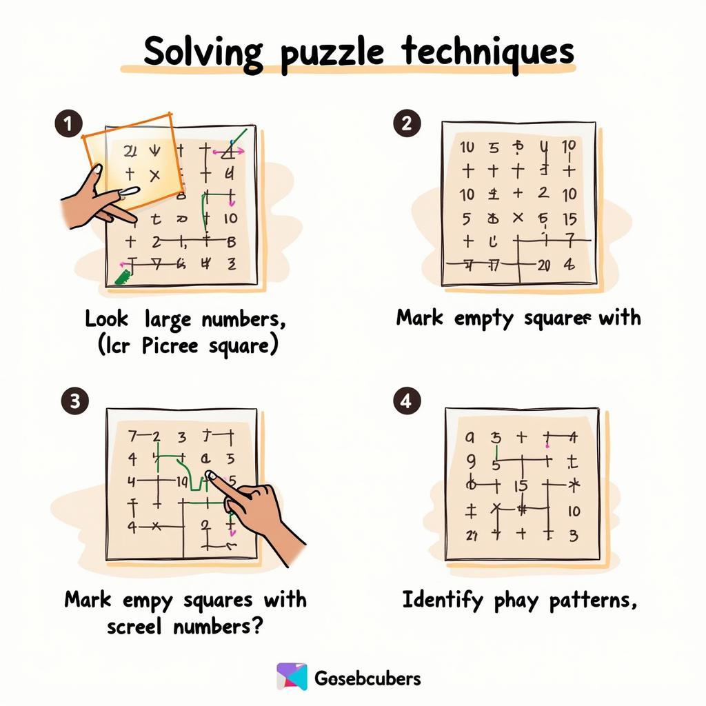 Picross Solution Techniques