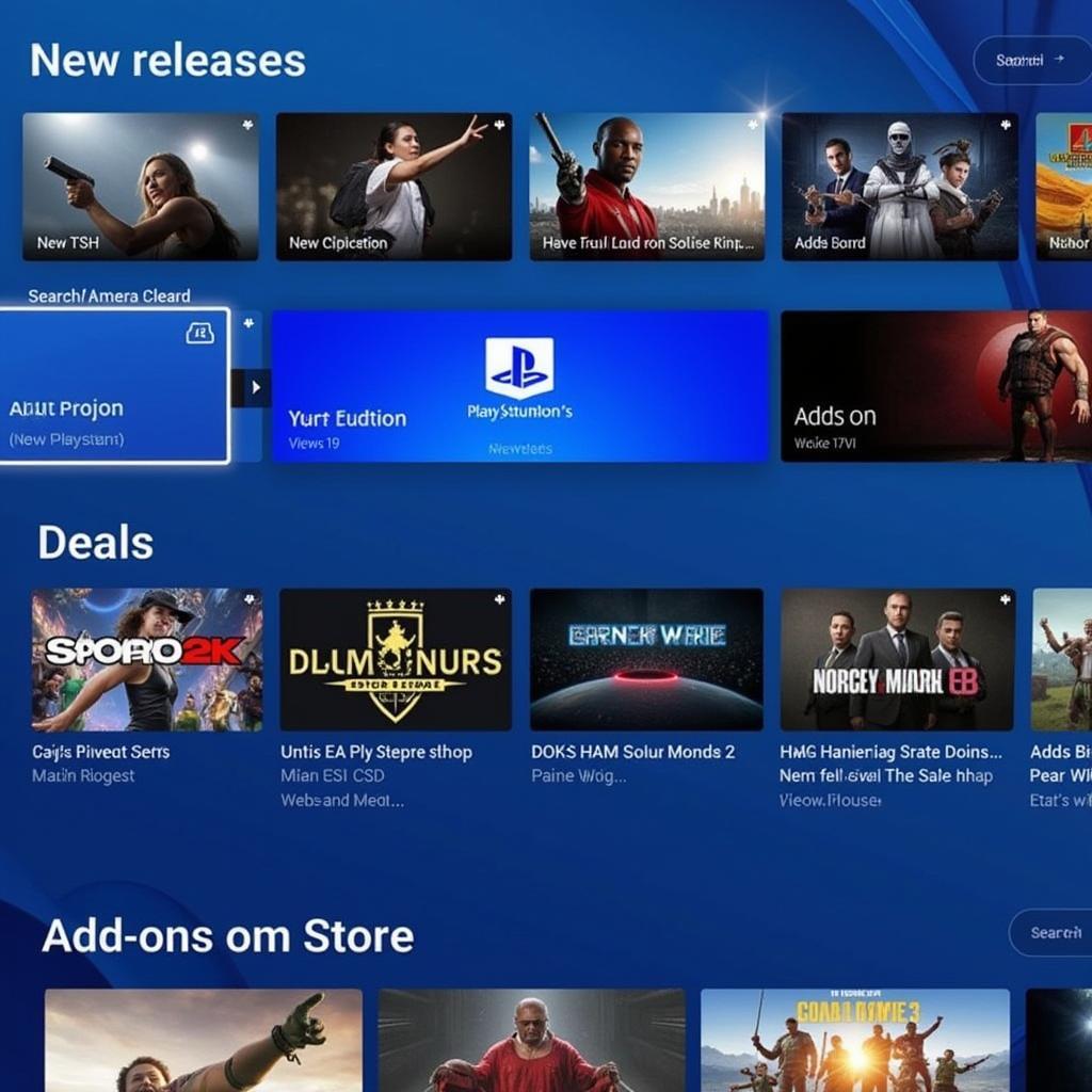 Navigating the PlayStation Store