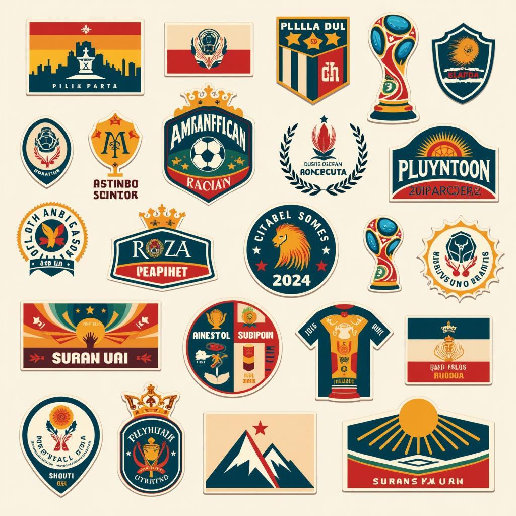 Potential Copa América 2024 Patch Designs