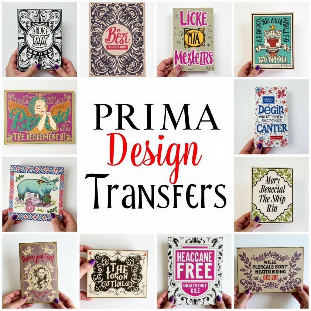 Prima Design Transfers Showcase