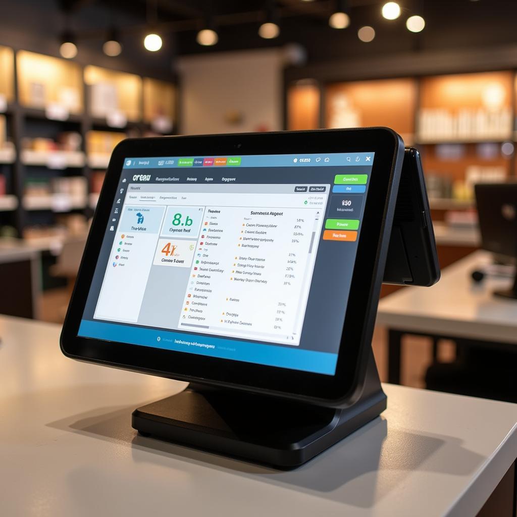 Pro till system in a retail store