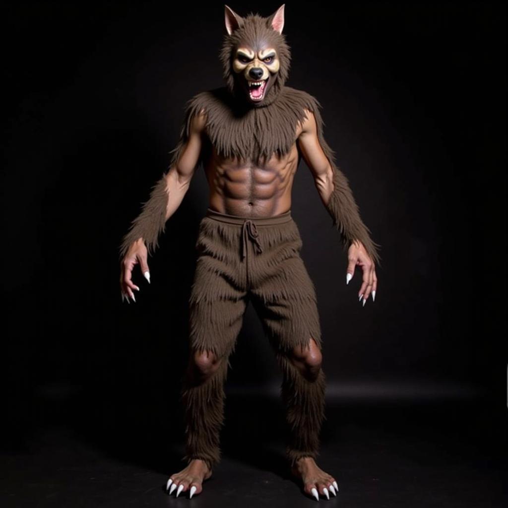 Professional Werewolf Costume - Full Body Transformation