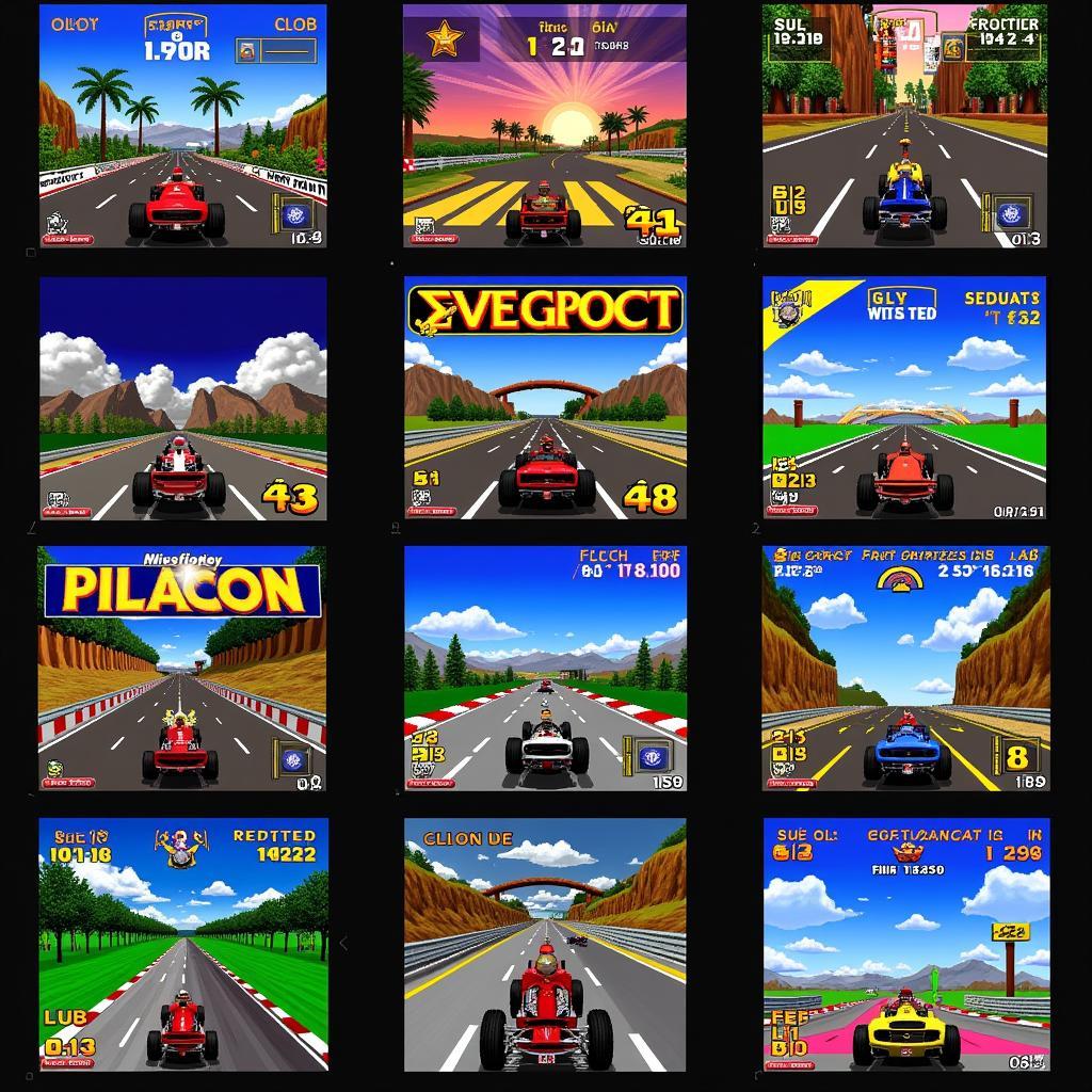 Classic Arcade Racers on PS1