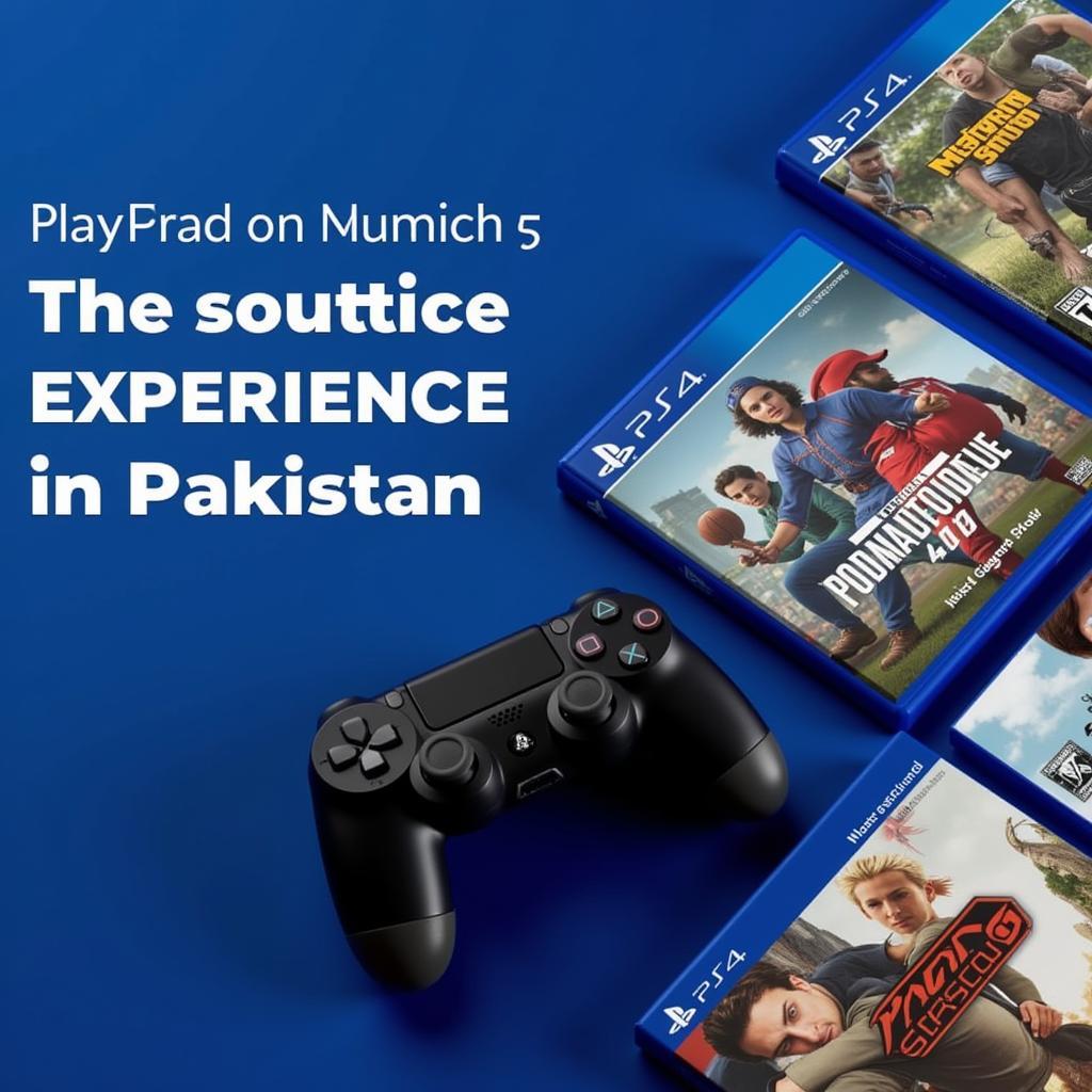 PS4 Controller and Games in Pakistan