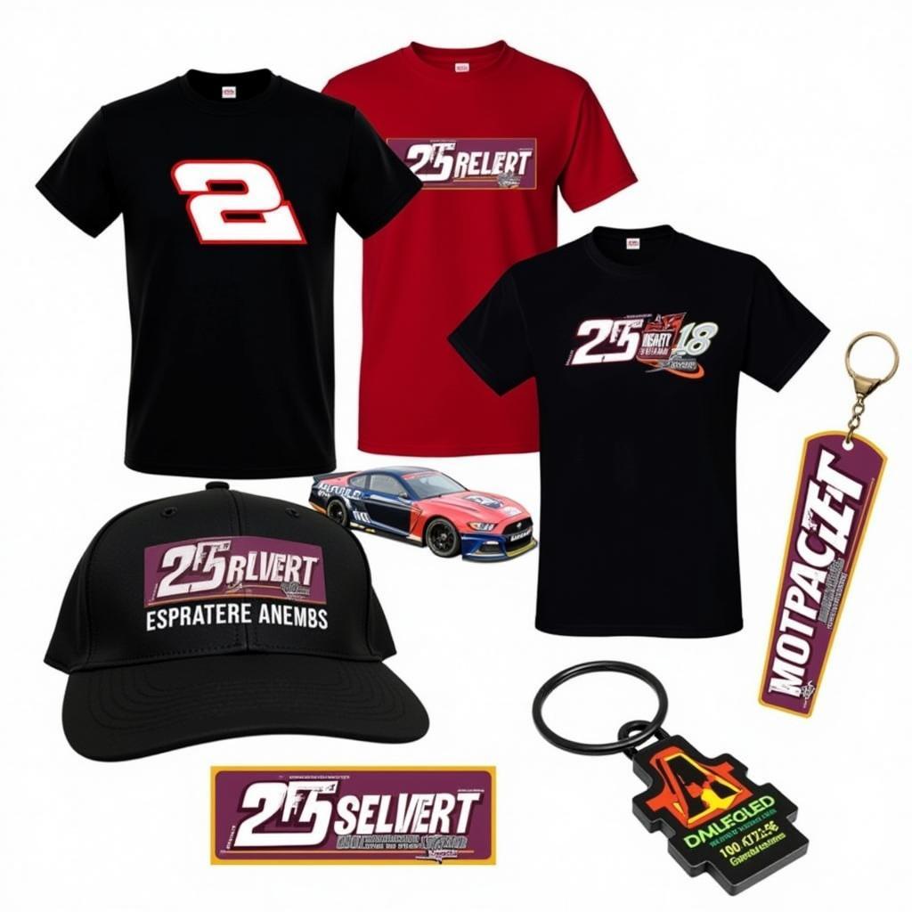 Race Car Sponsor Decal Merchandise