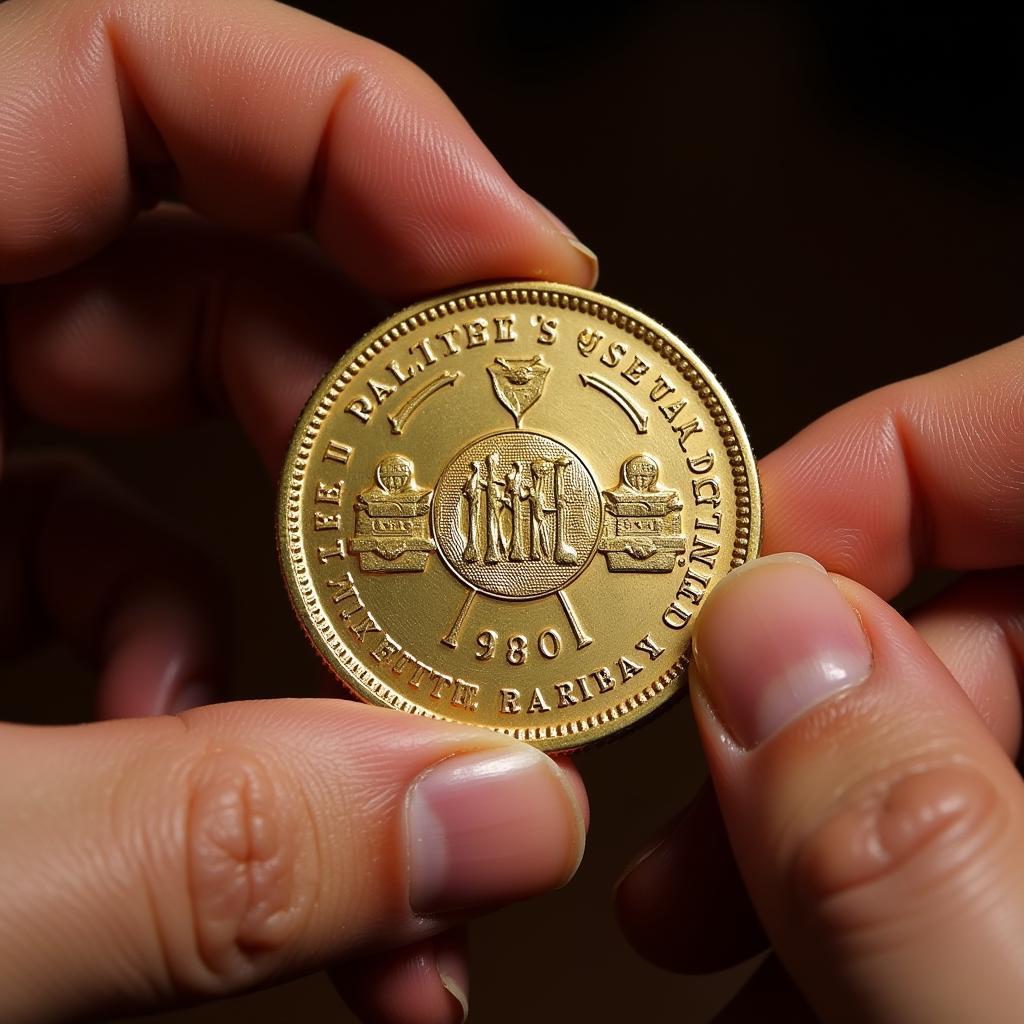 Rare Baseball Coin at Auction