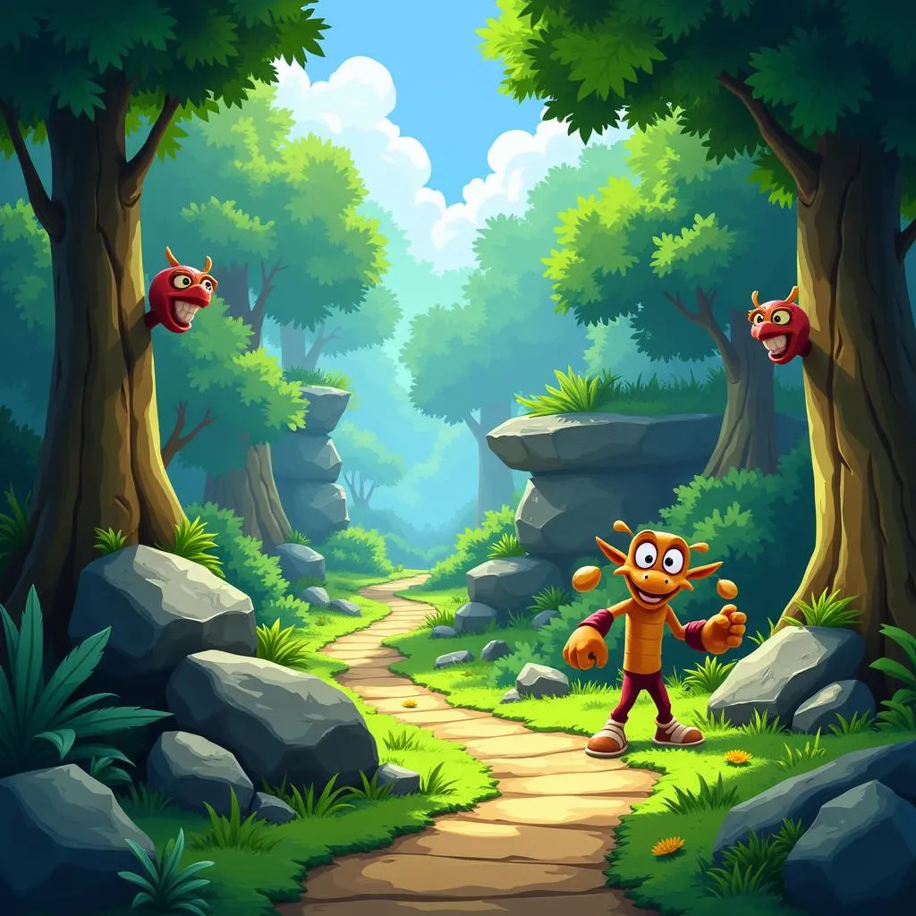 Rayman Origins gameplay screenshot