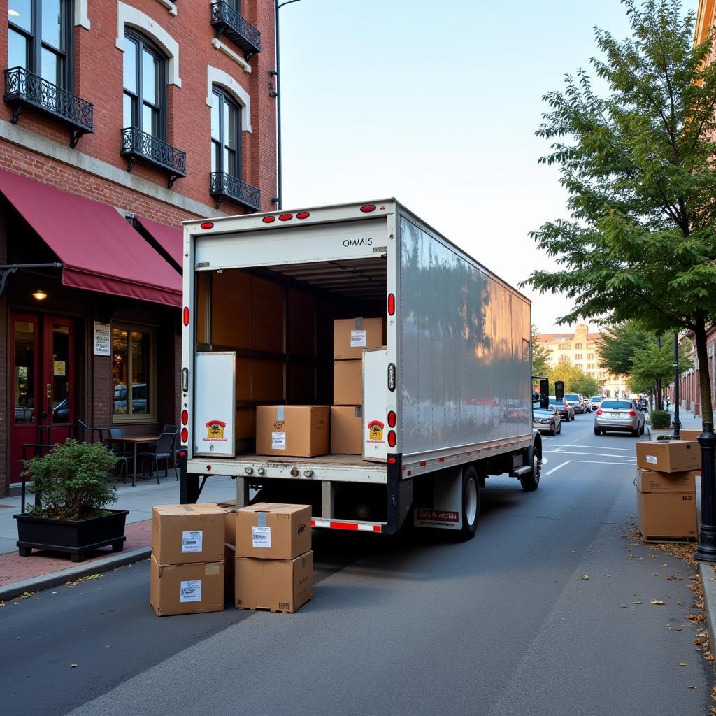 Restaurant Moving Truck