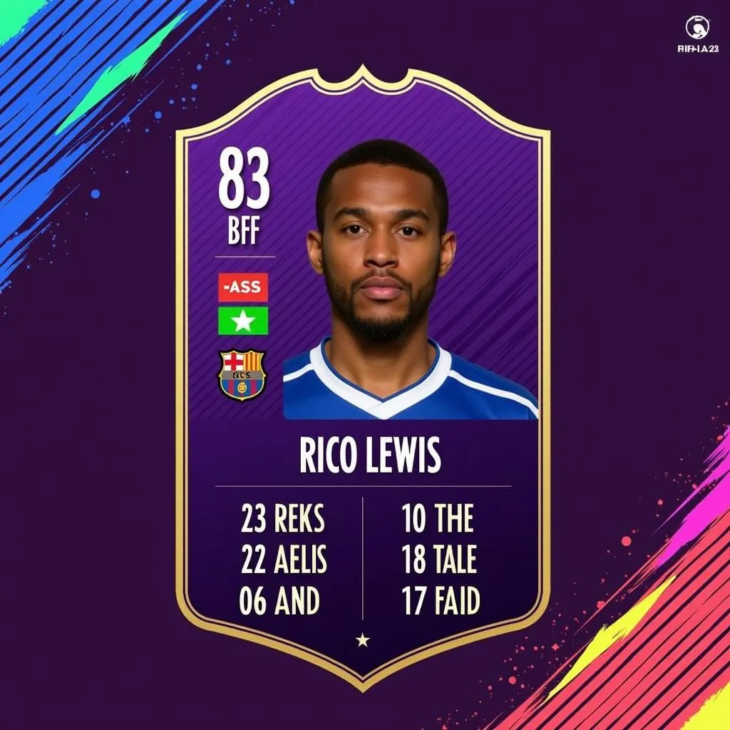 Rico Lewis FIFA 23 Potential