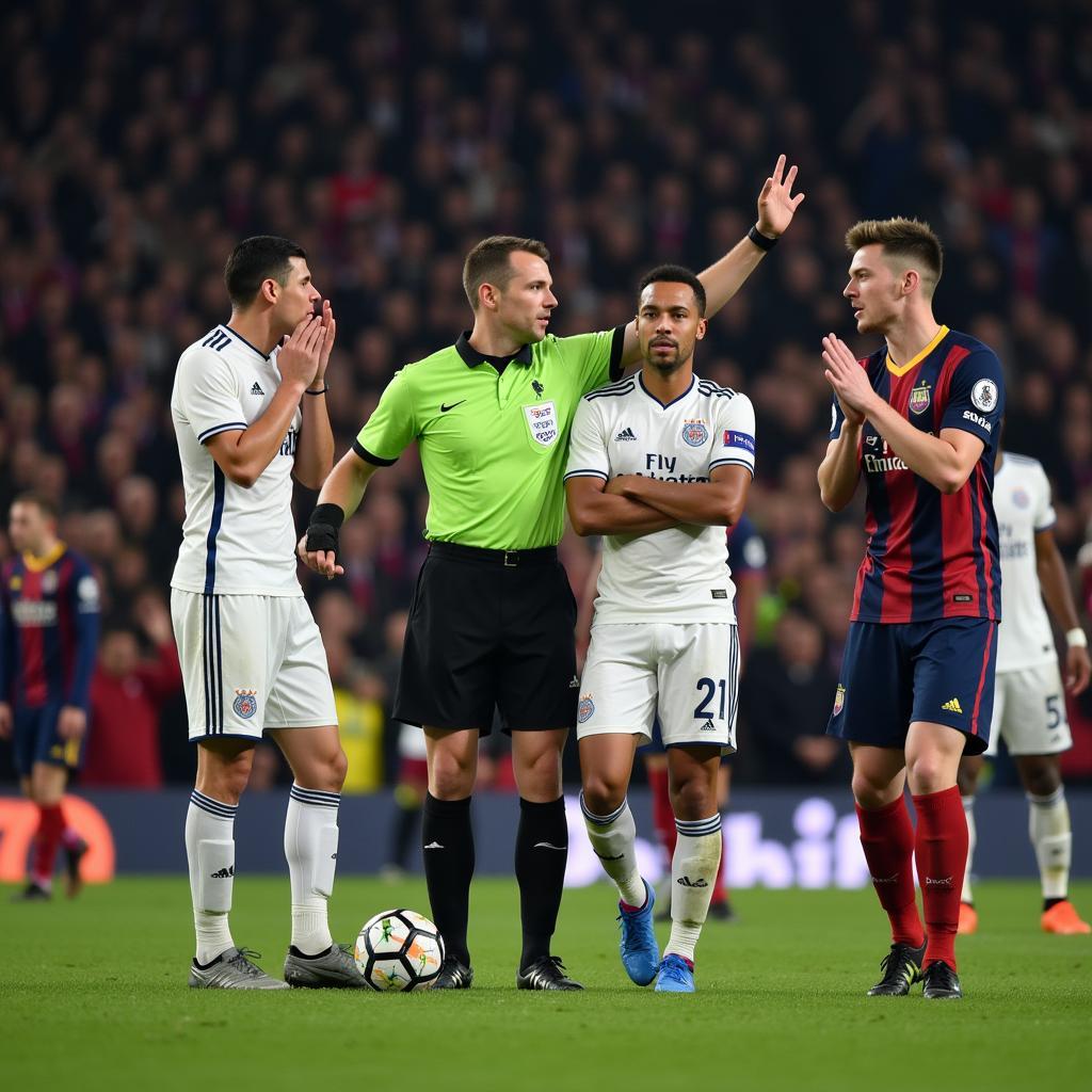 Controversial referee decisions in sports