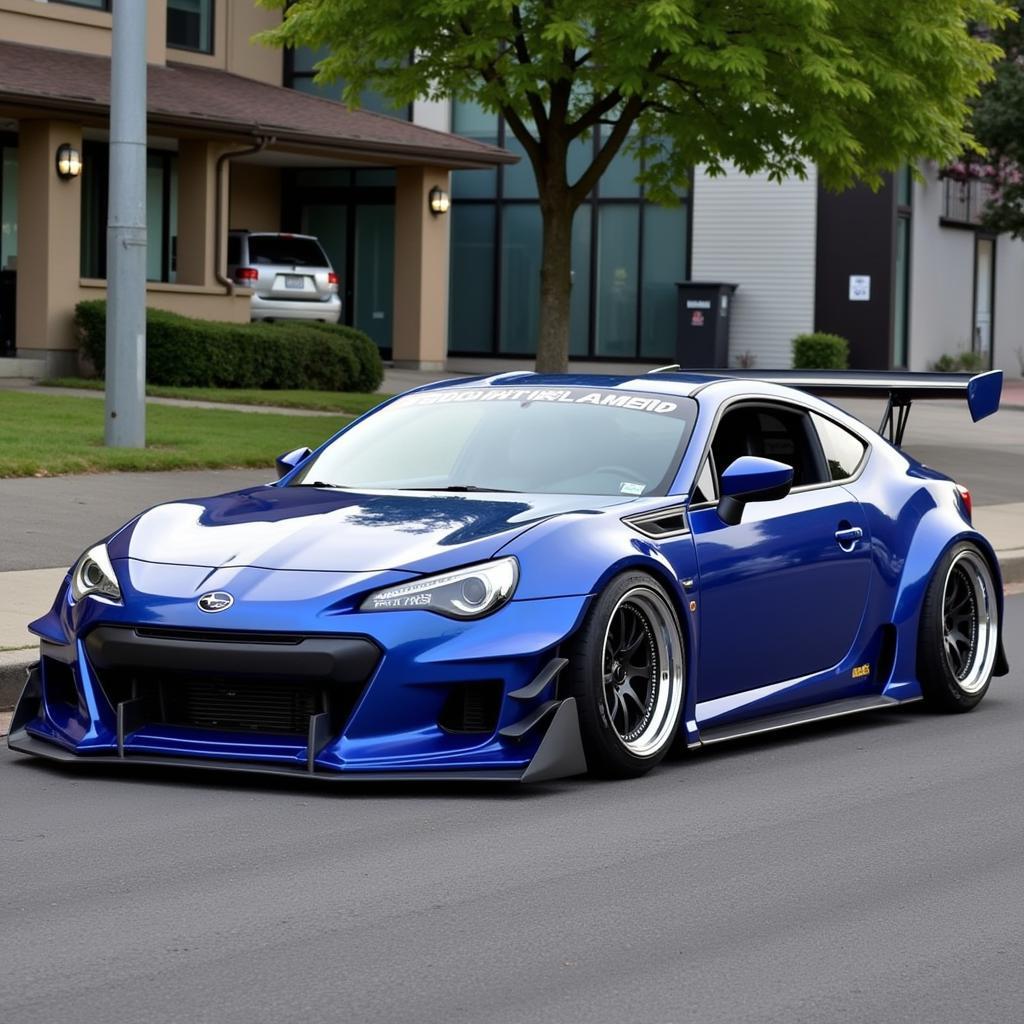 Rocket Bunny Subaru BRZ Side Profile