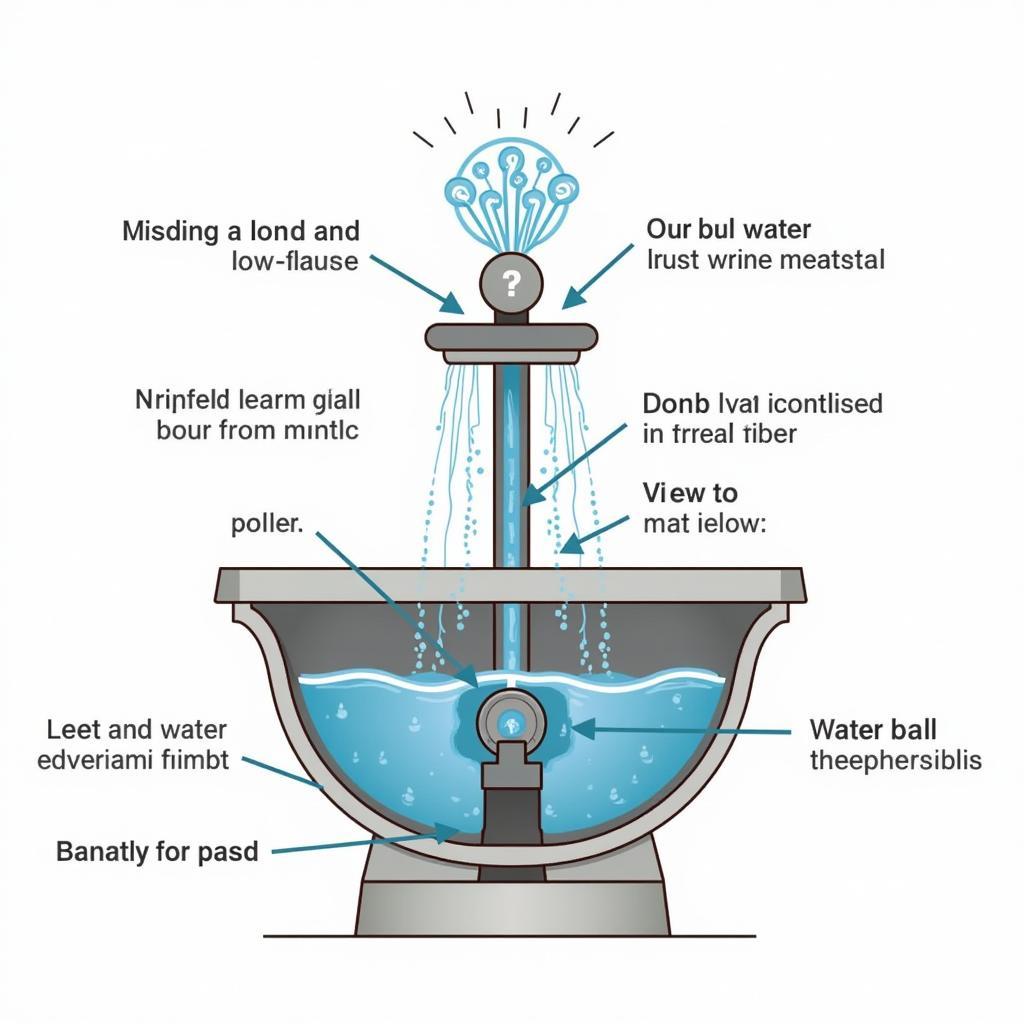 Rotating Ball Fountain Mechanism