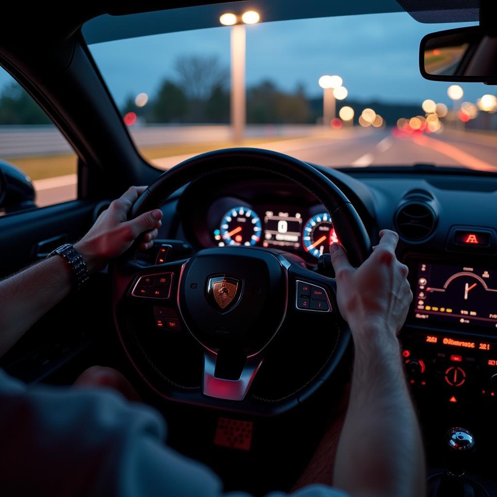 RPM Steering Wheel in Action