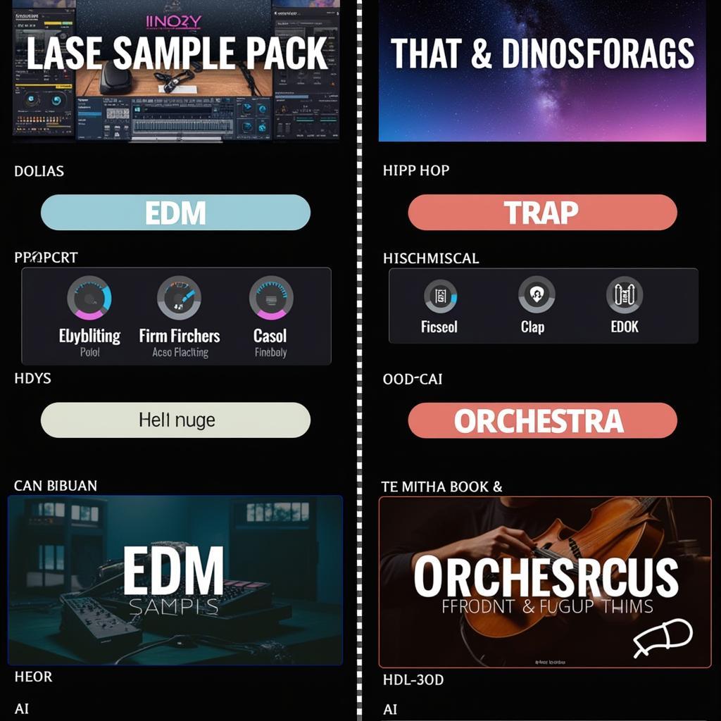 Sample Packs for Different Genres