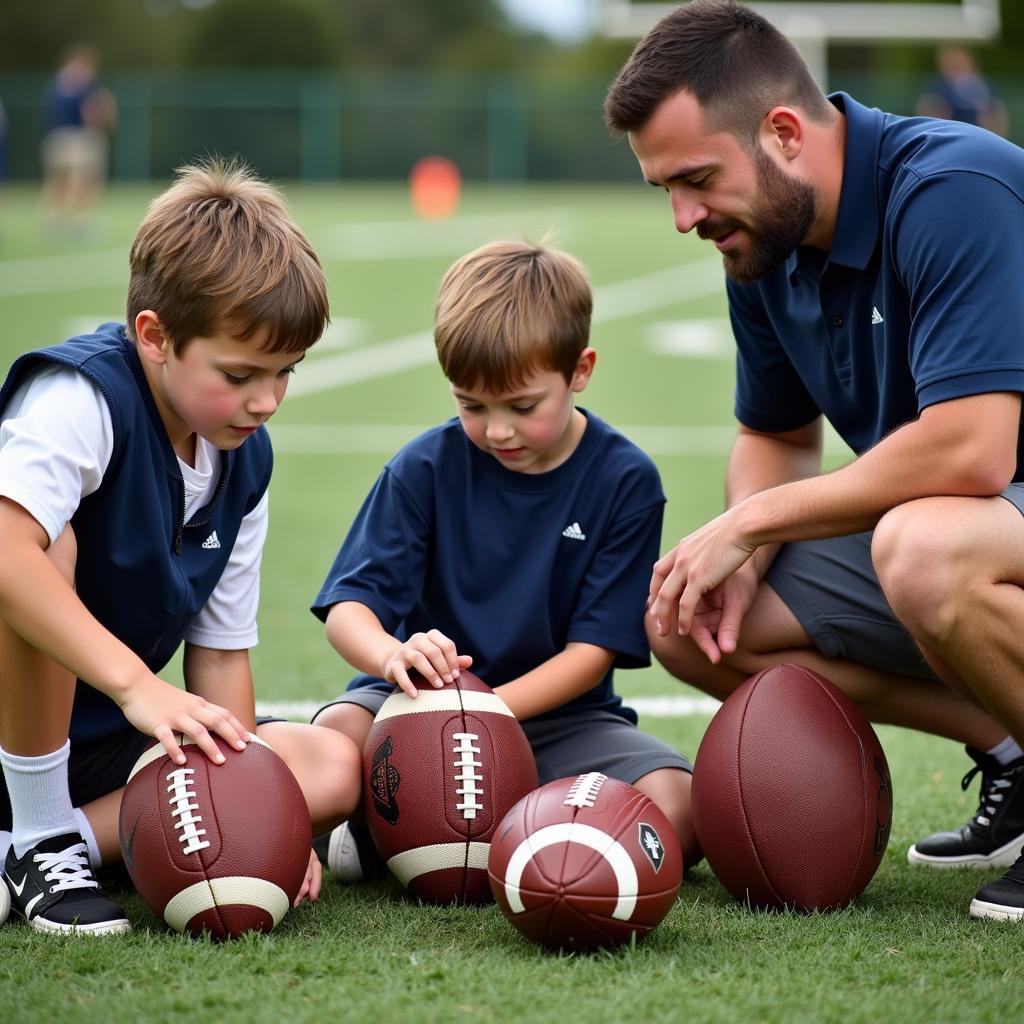 Choosing the correct football size for your age and skill level