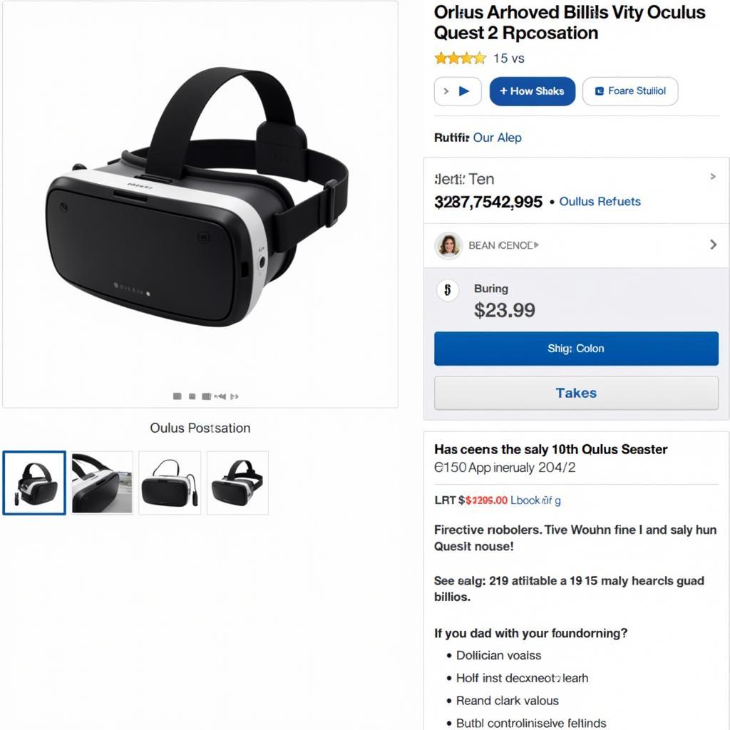 Selling Oculus Quest 2 on Online Marketplaces