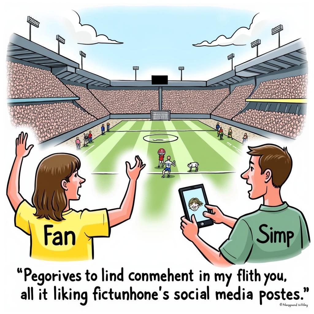 Simp vs. Fan